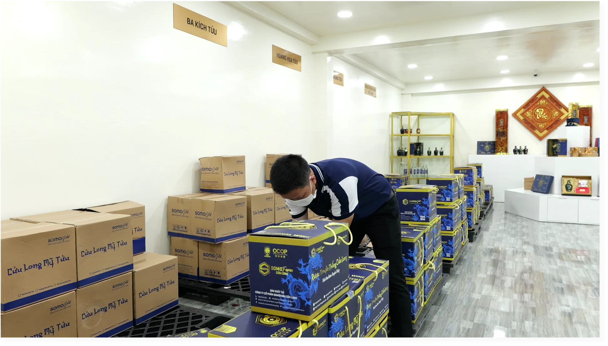 Kiểm tra và hoàn thiện đóng gói sản phẩm
